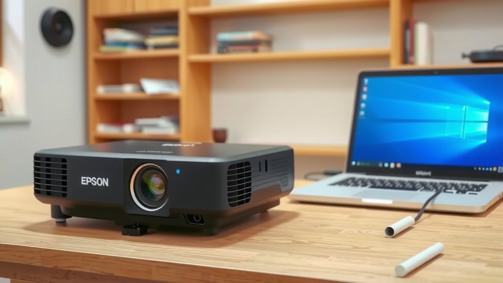 Getting Your Epson Projector Connected to Your Laptop
