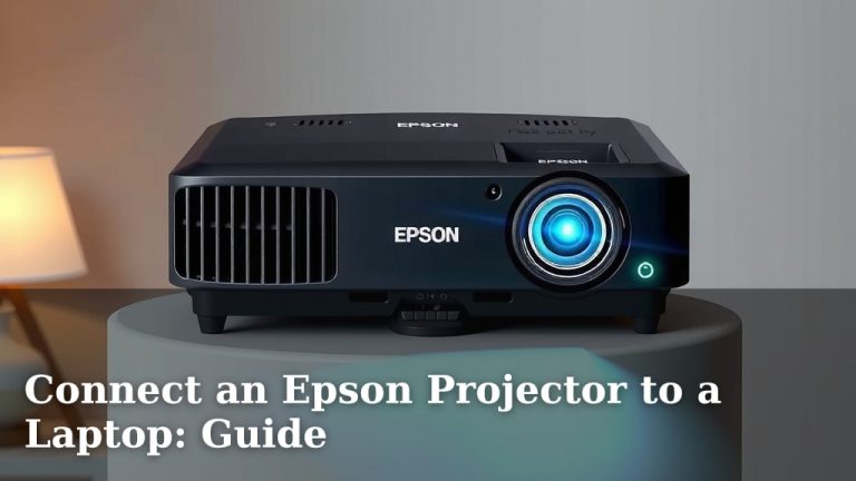 Connect an Epson Projector to a Laptop: Guide
