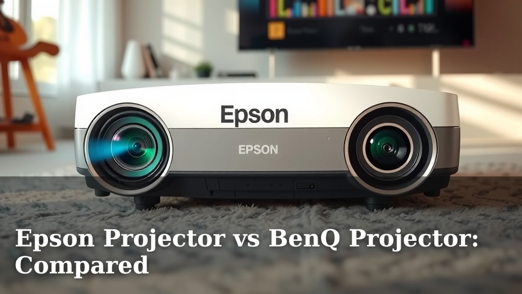 Epson Projector vs BenQ Projector: Compared