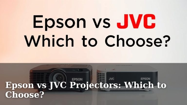 Epson vs JVC Projectors: Which to Choose?