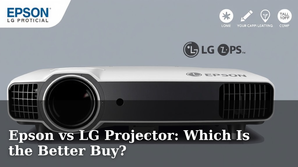 Epson vs LG Projector: Which Is the Better Buy?