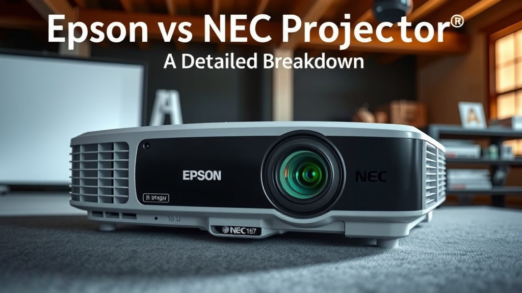 Epson vs. NEC Projectors: A Detailed Breakdown