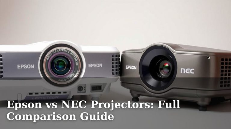Epson vs NEC Projectors: Full Comparison Guide
