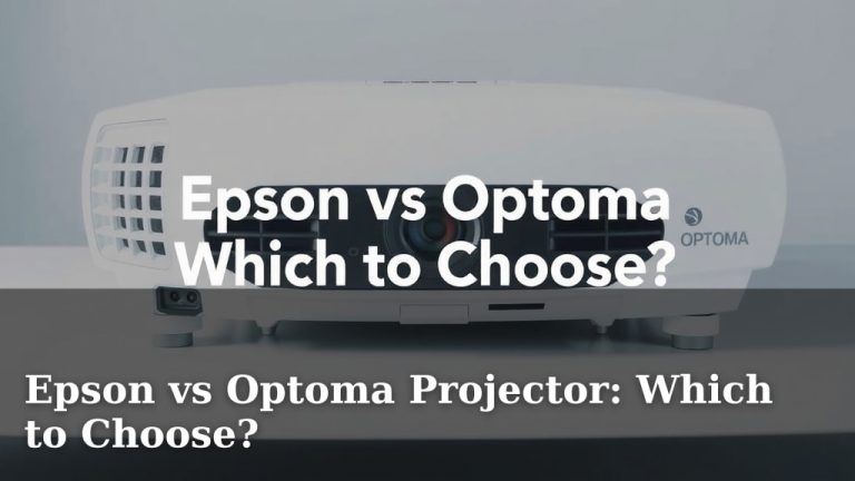 Epson vs Optoma Projector: Which to Choose?