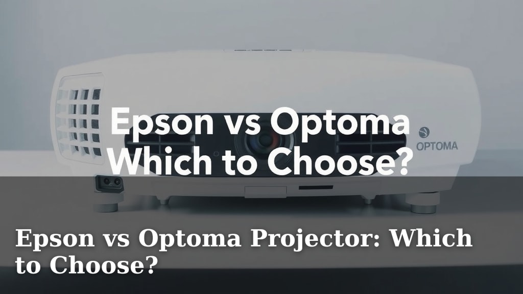 Epson vs Optoma Projector: Which to Choose?