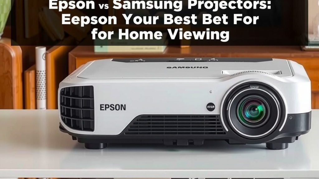 Epson vs. Samsung Projectors: Your Best Bet for Home Viewing