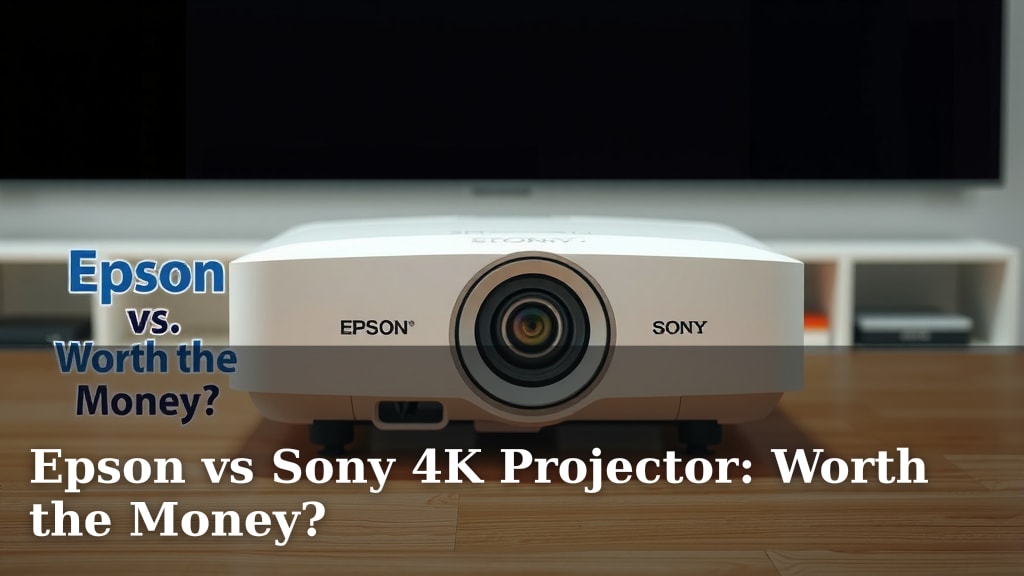 Epson vs Sony 4K Projector: Worth the Money?