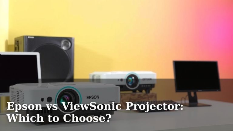 Epson vs ViewSonic Projector: Which to Choose?