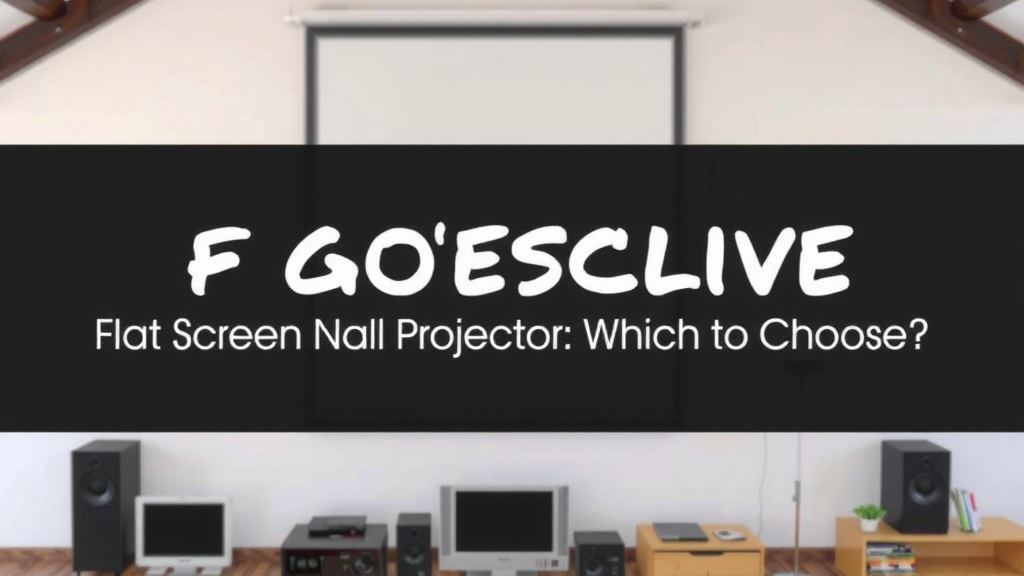 Flat Screen TV vs. Projector: Making the Right Choice for Your Home