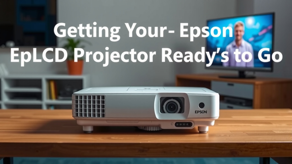 Getting Your Epson 3LCD Projector Ready to Go
