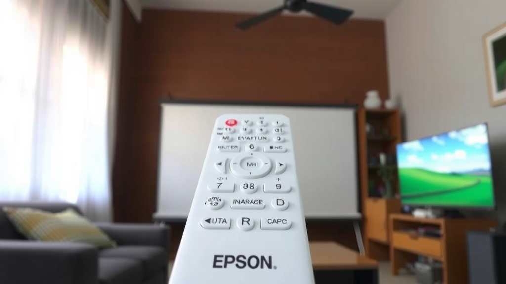 Navigating Your Epson Projector Remote: A Button-by-Button Guide