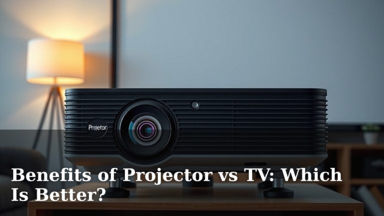 Benefits of Projector vs TV: Which Is Better?