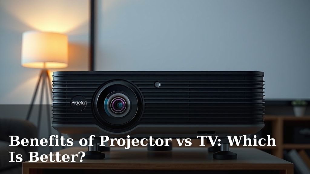 Benefits of Projector vs TV: Which Is Better?