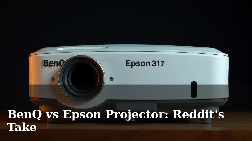 BenQ vs Epson Projector: Reddit's Take