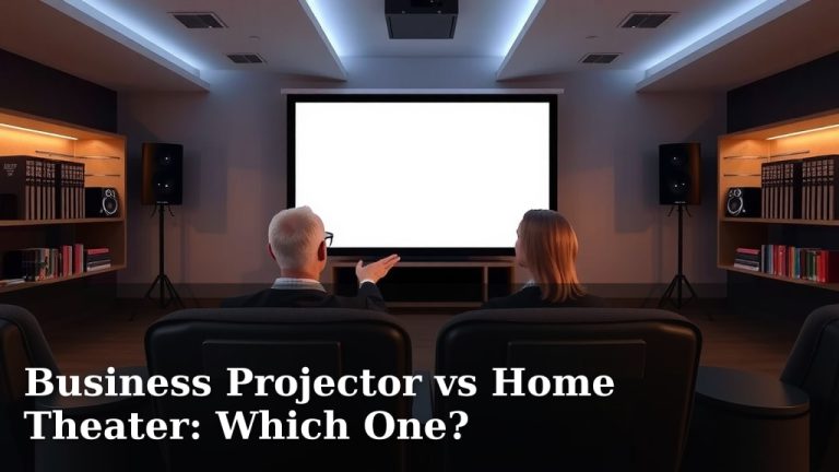 Business Projector vs Home Theater: Which One?