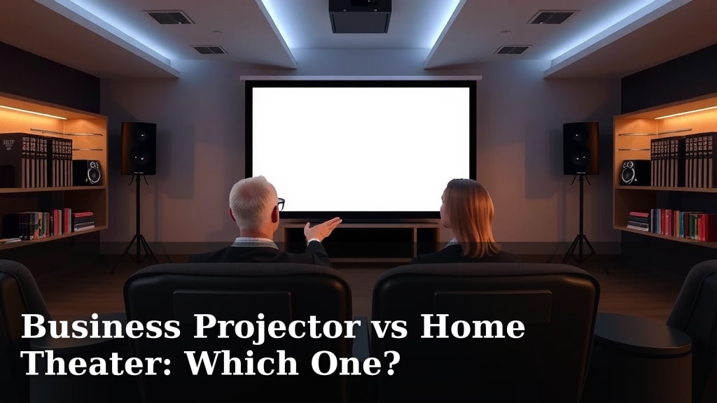 Business Projector vs Home Theater: Which One?