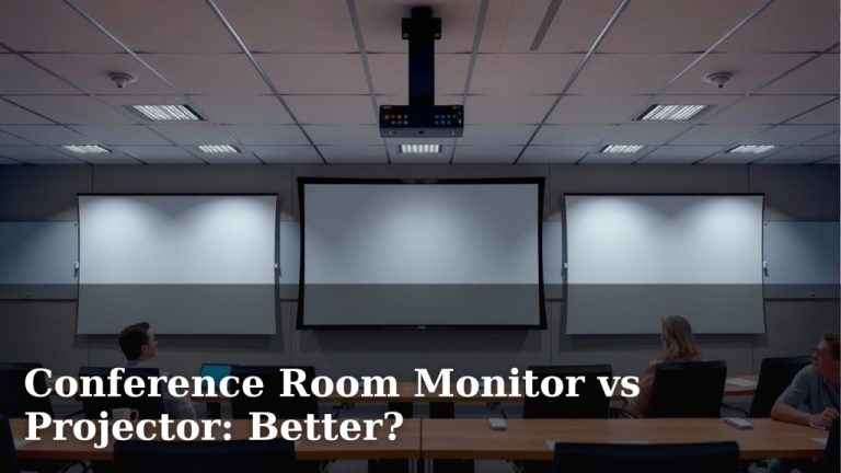 Conference Room Monitor vs Projector: Better?