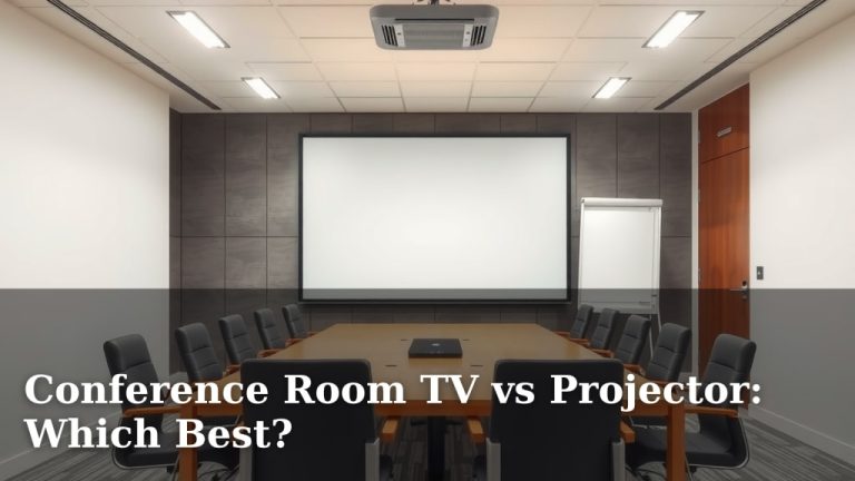 Conference Room TV vs Projector: Which Best?