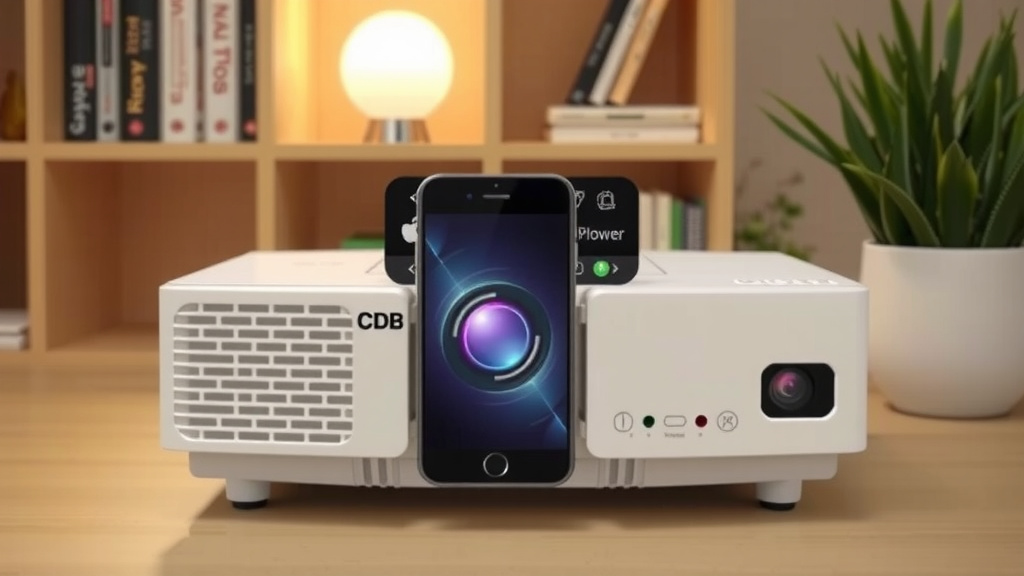 Hooking Up Your DBPower Projector to Your iPhone