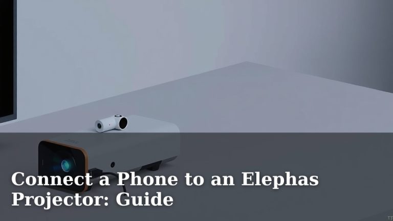 Connect a Phone to an Elephas Projector: Guide