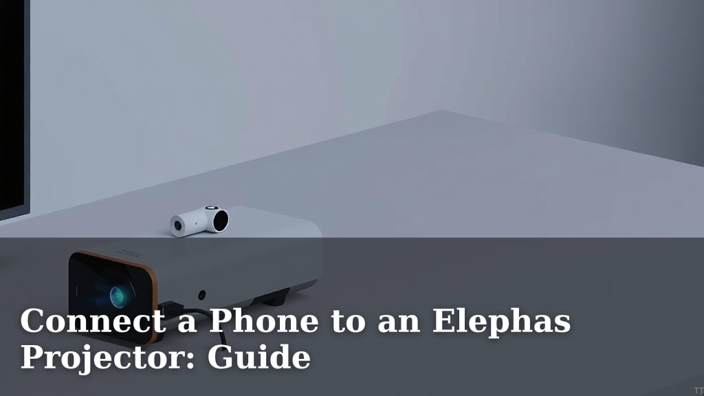 Connect a Phone to an Elephas Projector: Guide