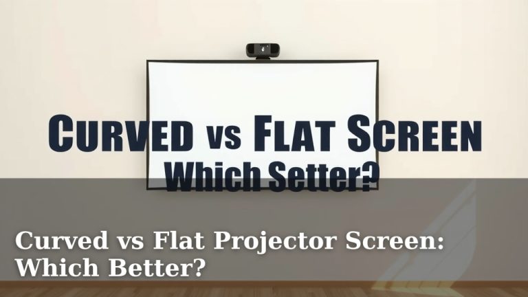 Curved vs Flat Projector Screen: Which Better?