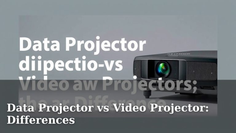 Data Projector vs Video Projector: Differences