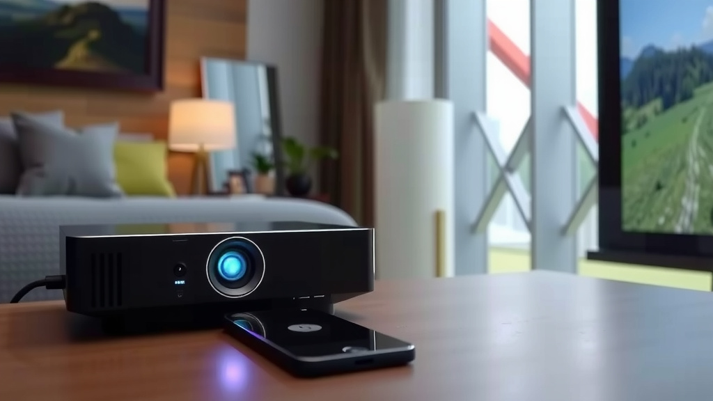 Connecting Your iPhone to a Dr. J Projector