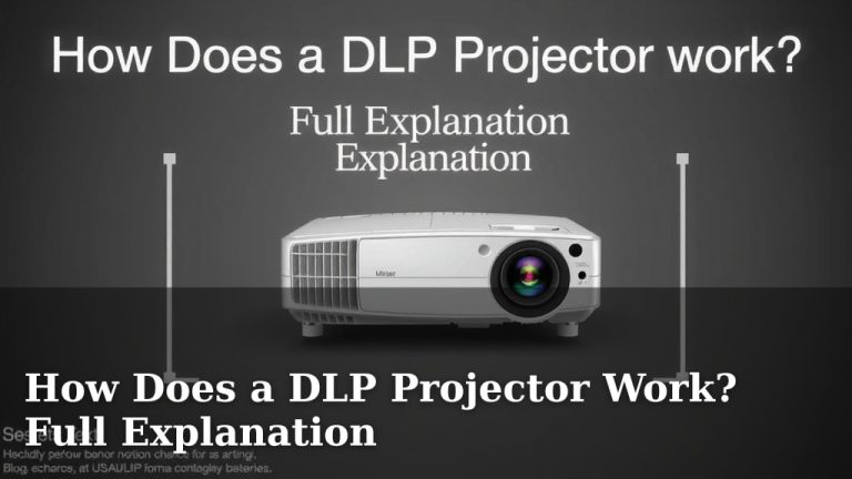How Does a DLP Projector Work? Full Explanation