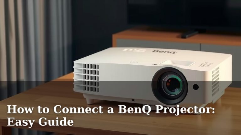How to Connect a BenQ Projector: Easy Guide