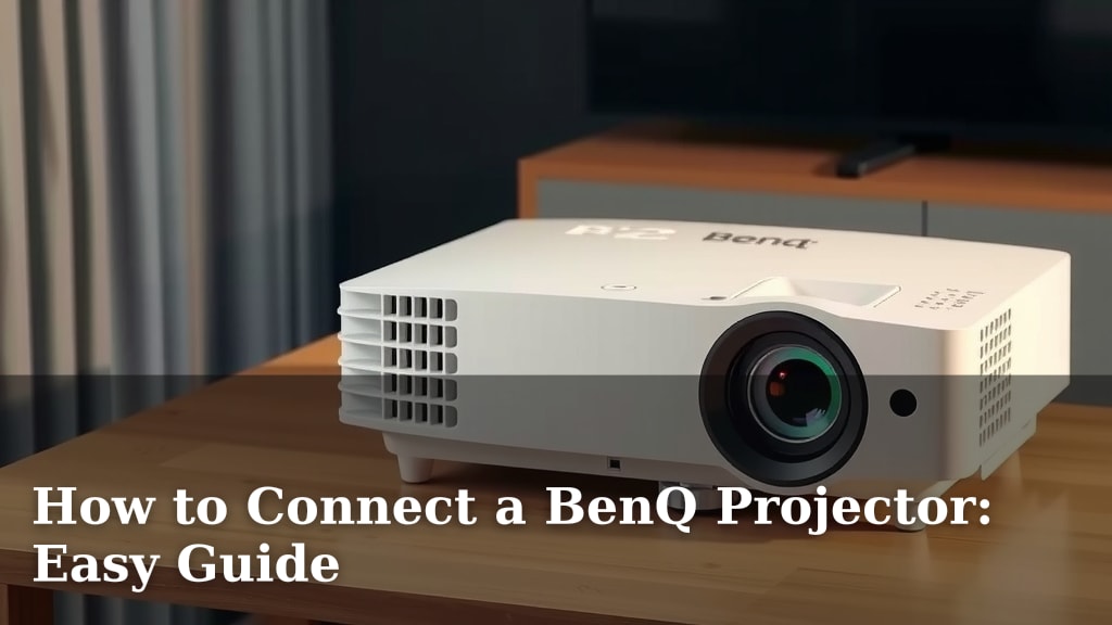 How to Connect a BenQ Projector: Easy Guide