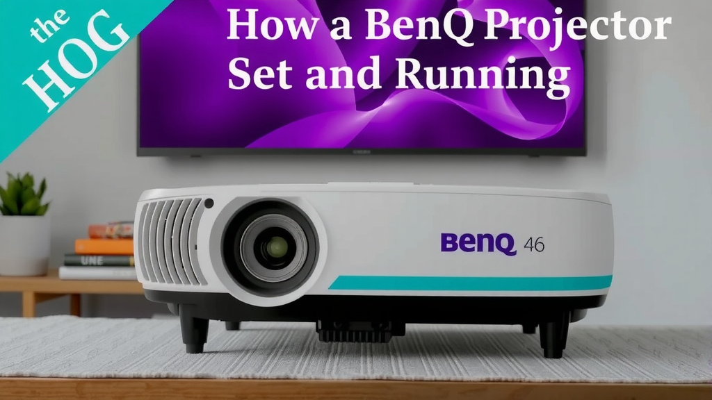 Getting Your BenQ Projector Set Up and Running