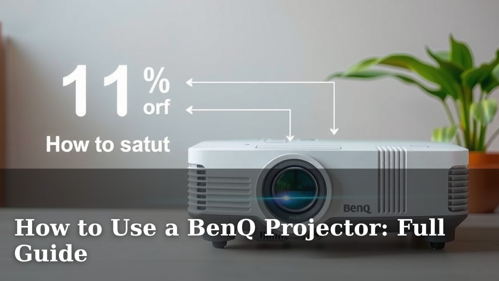 How to Use a BenQ Projector: Full Guide