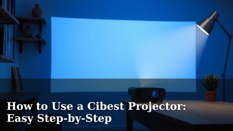 How to Use a Cibest Projector: Easy Step-by-Step