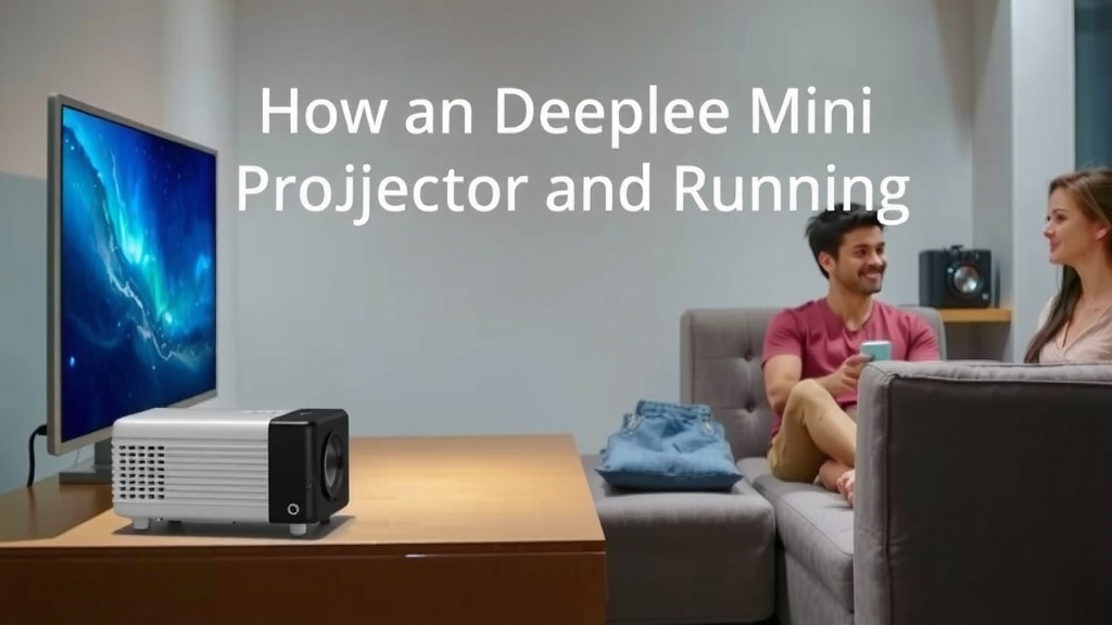 Getting Your Deeplee Mini Projector Connected and Running