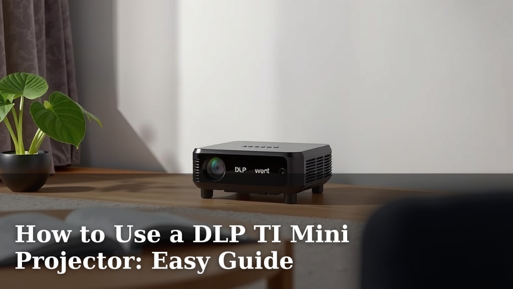 How to Use a DLP TI Mini Projector: Easy Guide