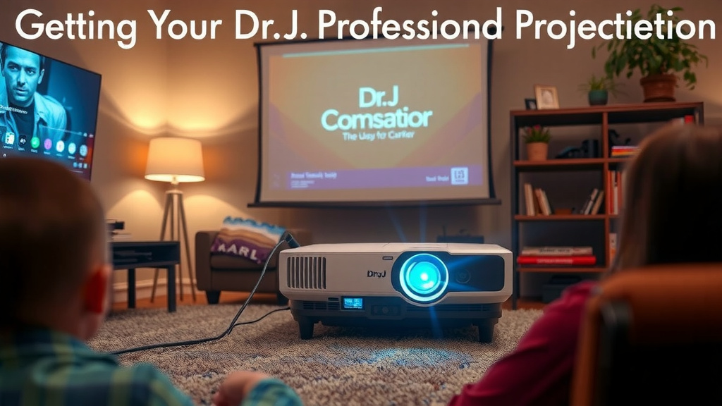 Getting Your Dr. J Professional Projector Set Up