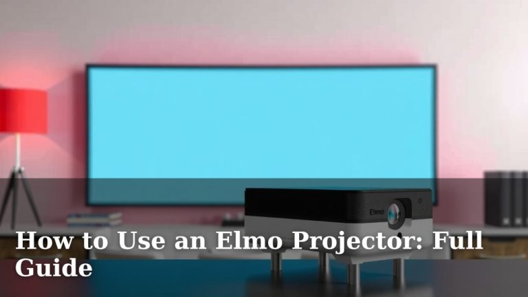 How to Use an Elmo Projector: Full Guide