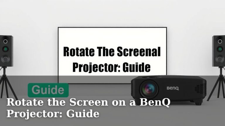 Rotate the Screen on a BenQ Projector: Guide