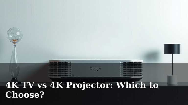 4K TV vs 4K Projector: Which to Choose?