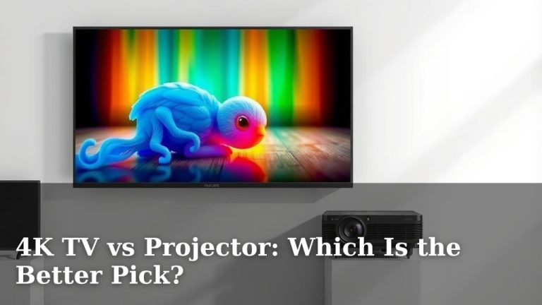 4K TV vs Projector: Which Is the Better Pick?