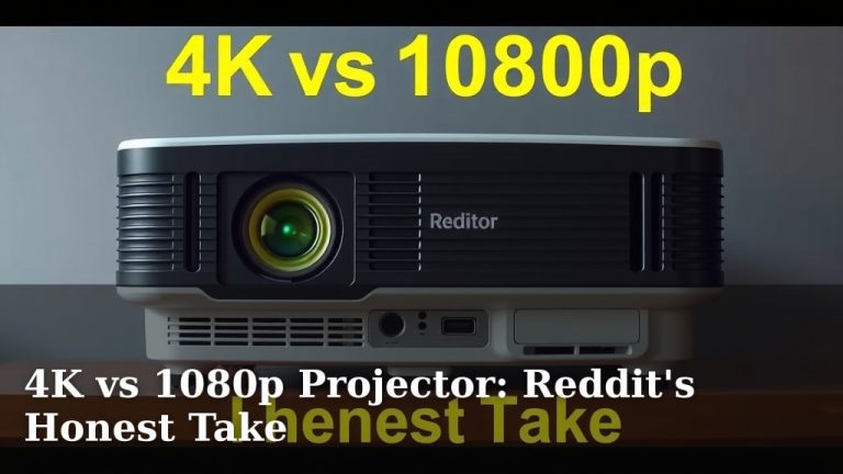 4K vs 1080p Projector: Reddit's Honest Take