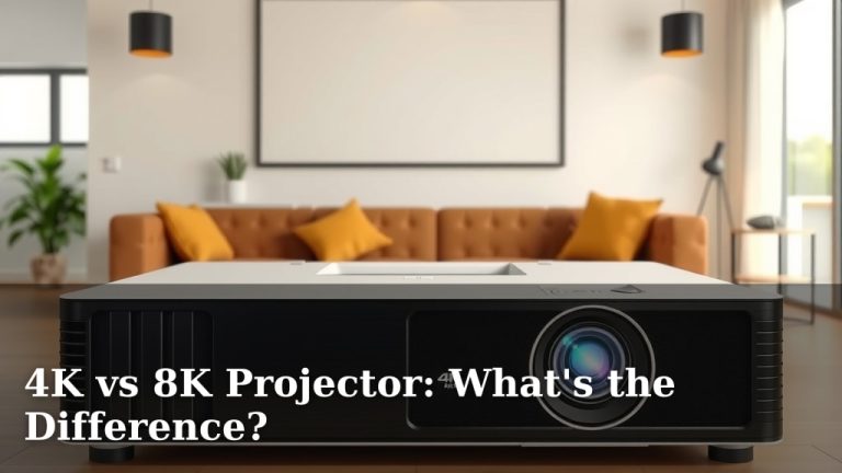 4K vs 8K Projector: What's the Difference?
