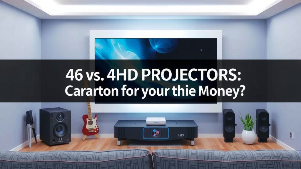 HD vs. 4K Projectors: Making the Right Choice for Your Home Cinema