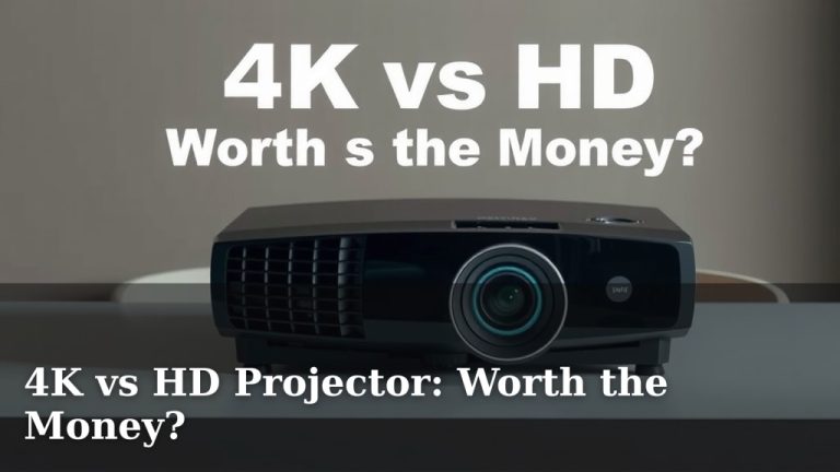 4K vs HD Projector: Worth the Money?