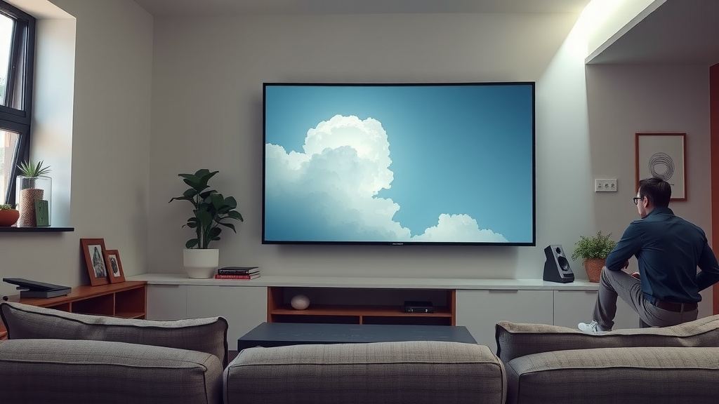 Giant Screens at Home: TV vs. Projector Showdown