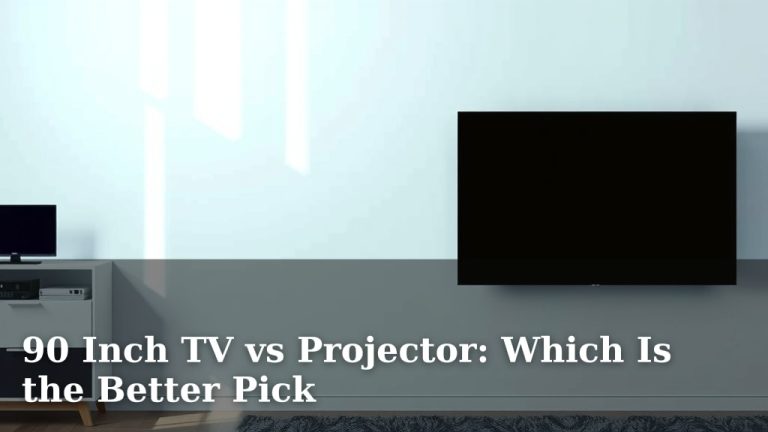 90 Inch TV vs Projector: Which Is the Better Pick