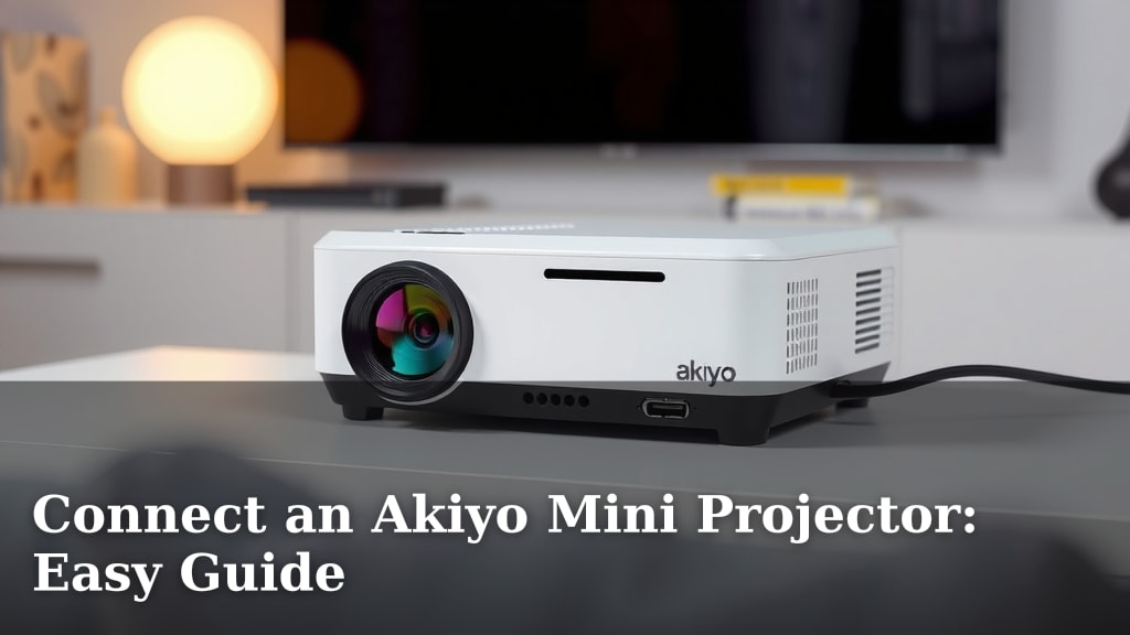 Connect an Akiyo Mini Projector: Easy Guide