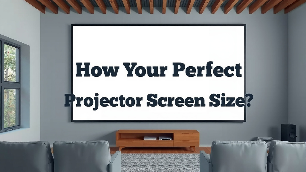 Finding Your Perfect Projector Screen Size