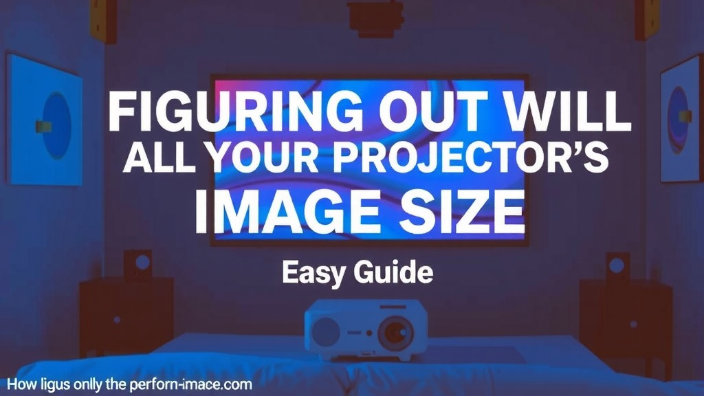 Figuring Out Your Projector's Image Size